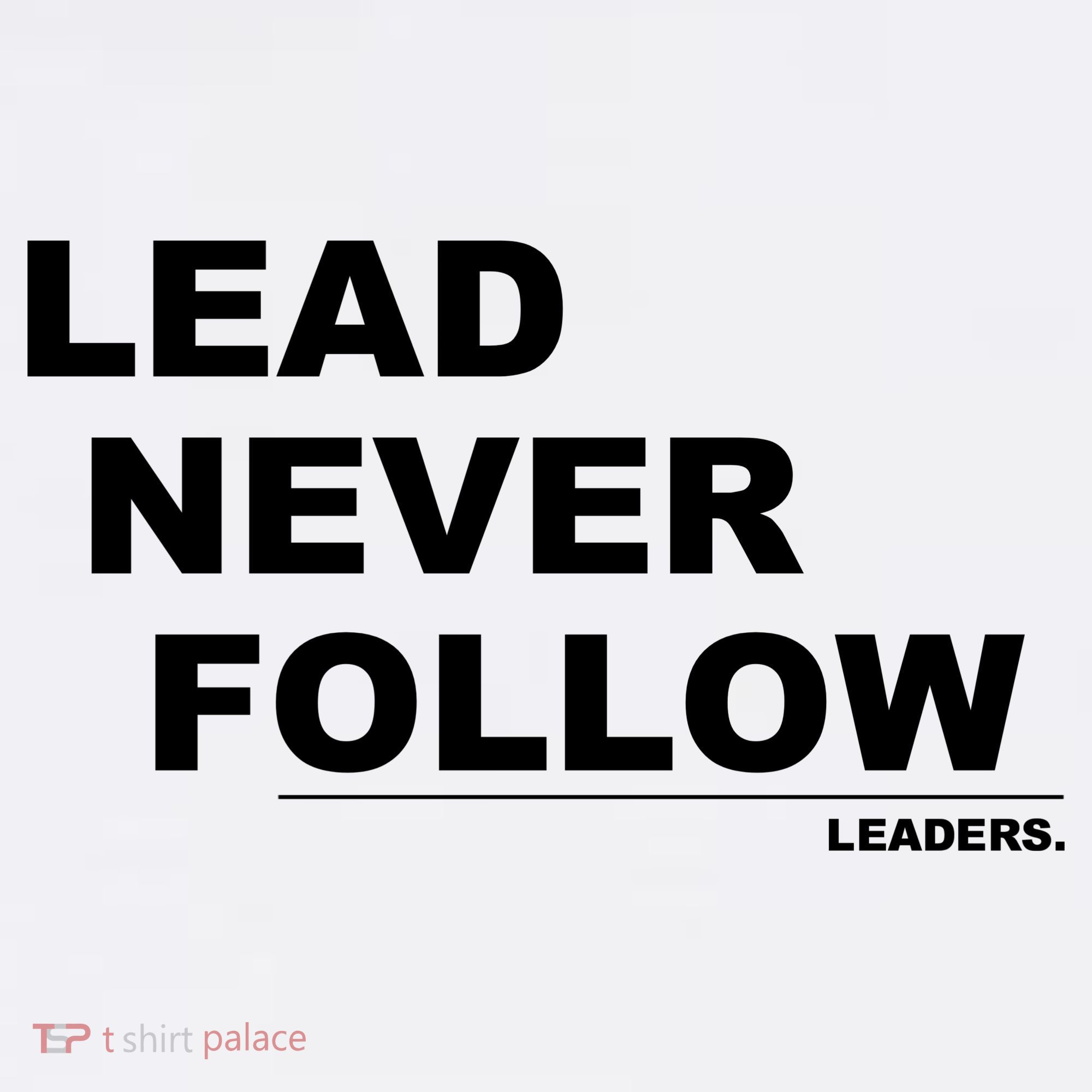 Lead Never Follow Bucket Hat