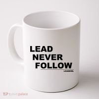 Lead Never Follow Coffee Mug thumb 0