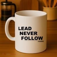 Lead Never Follow Coffee Mug thumb 4