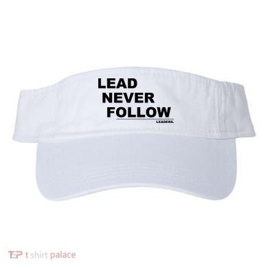 Lead Never Follow Visor