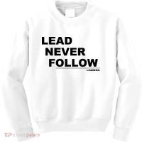 Lead Never Follow Kids Sweatshirt thumb 0