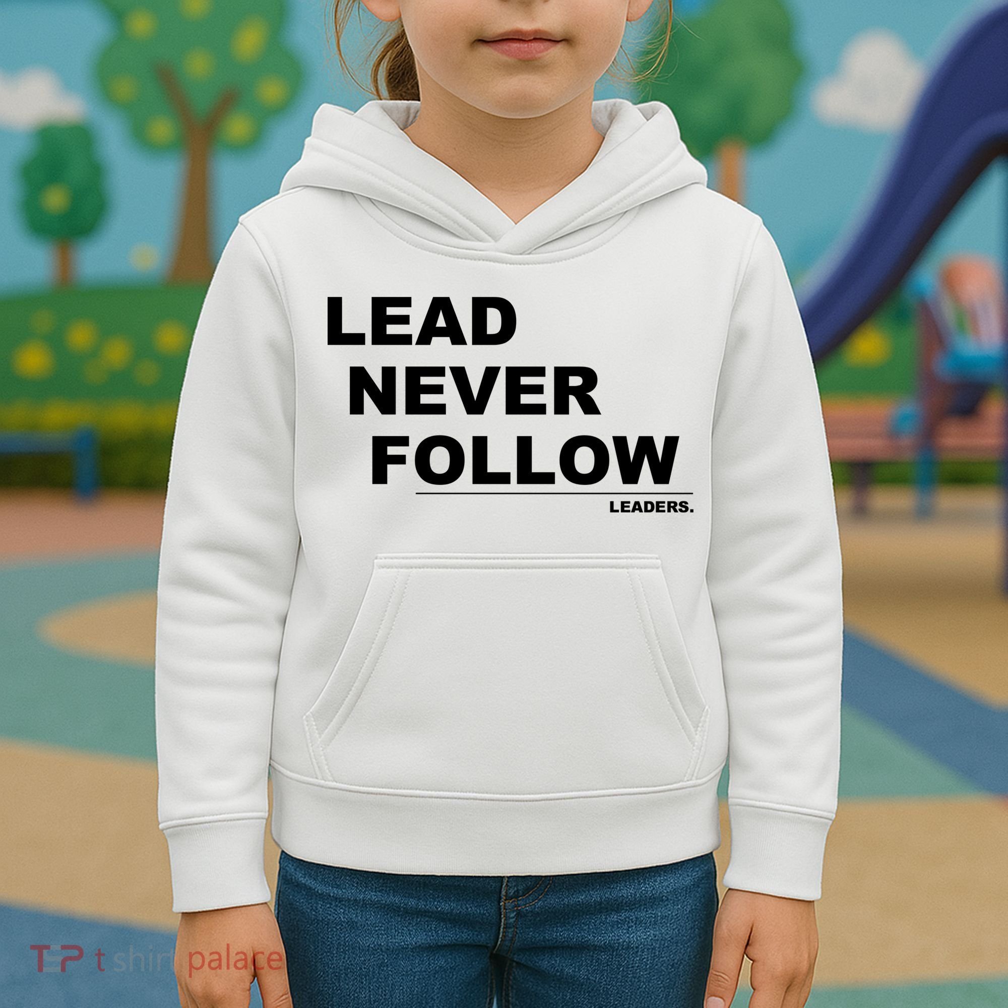Lead Never Follow Kids Hoodie