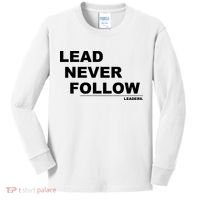 Lead Never Follow Kids Long Sleeve Shirt thumb 0