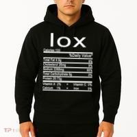 Lox Nutrition Facts Label Hoodie thumb 2
