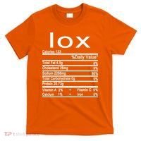 Lox Nutrition Facts Label T-Shirt thumb 0