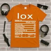 Lox Nutrition Facts Label T-Shirt thumb 5