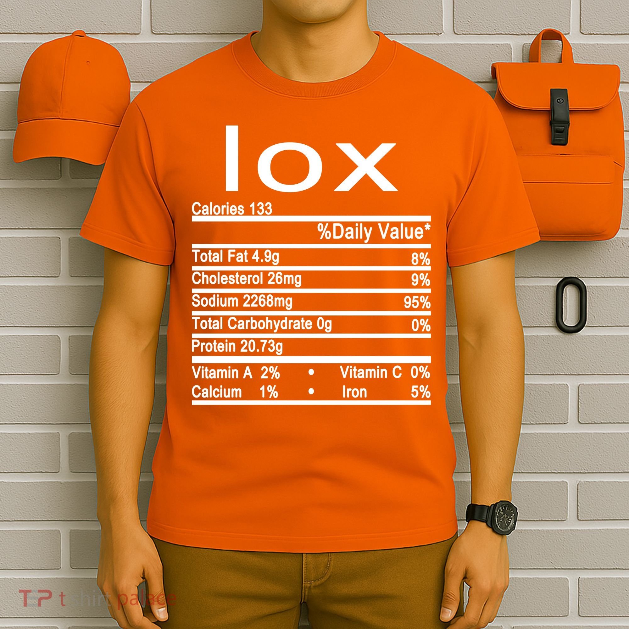 Lox Nutrition Facts Label T-Shirt
