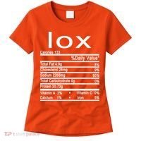 Lox Nutrition Facts Label Women's T-Shirt thumb 0