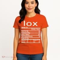 Lox Nutrition Facts Label Women's T-Shirt thumb 4