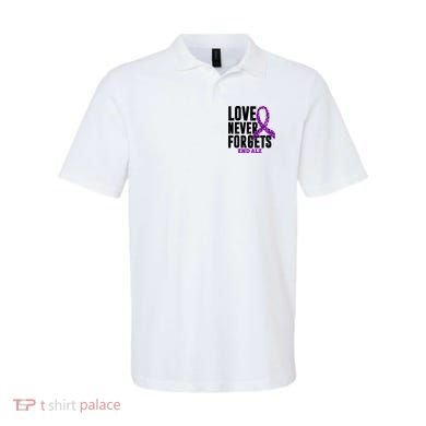 Love Never Forgets End Alzheimer Awareness Polo