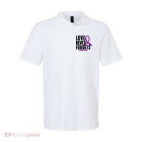 Love Never Forgets End Alzheimer Awareness Polo thumb 0