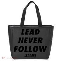 Lead Never Follow Tote Bag thumb 0