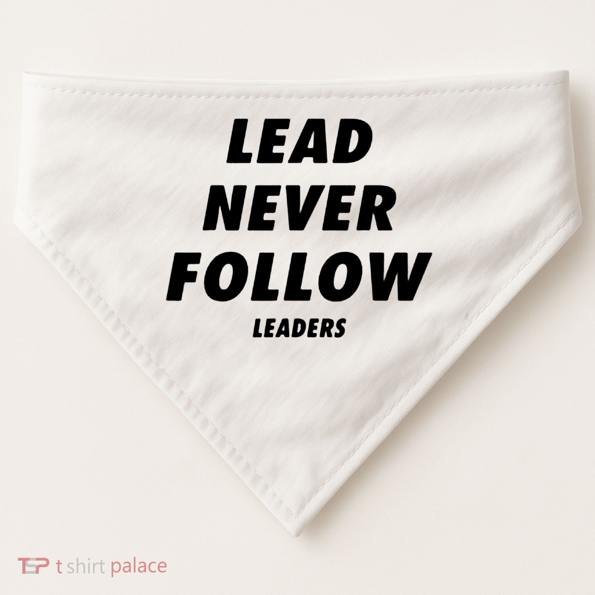 Lead Never Follow USA-Made Doggie Bandana