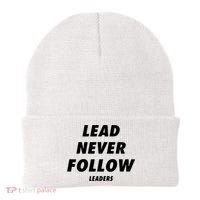 Lead Never Follow Beanie thumb 0