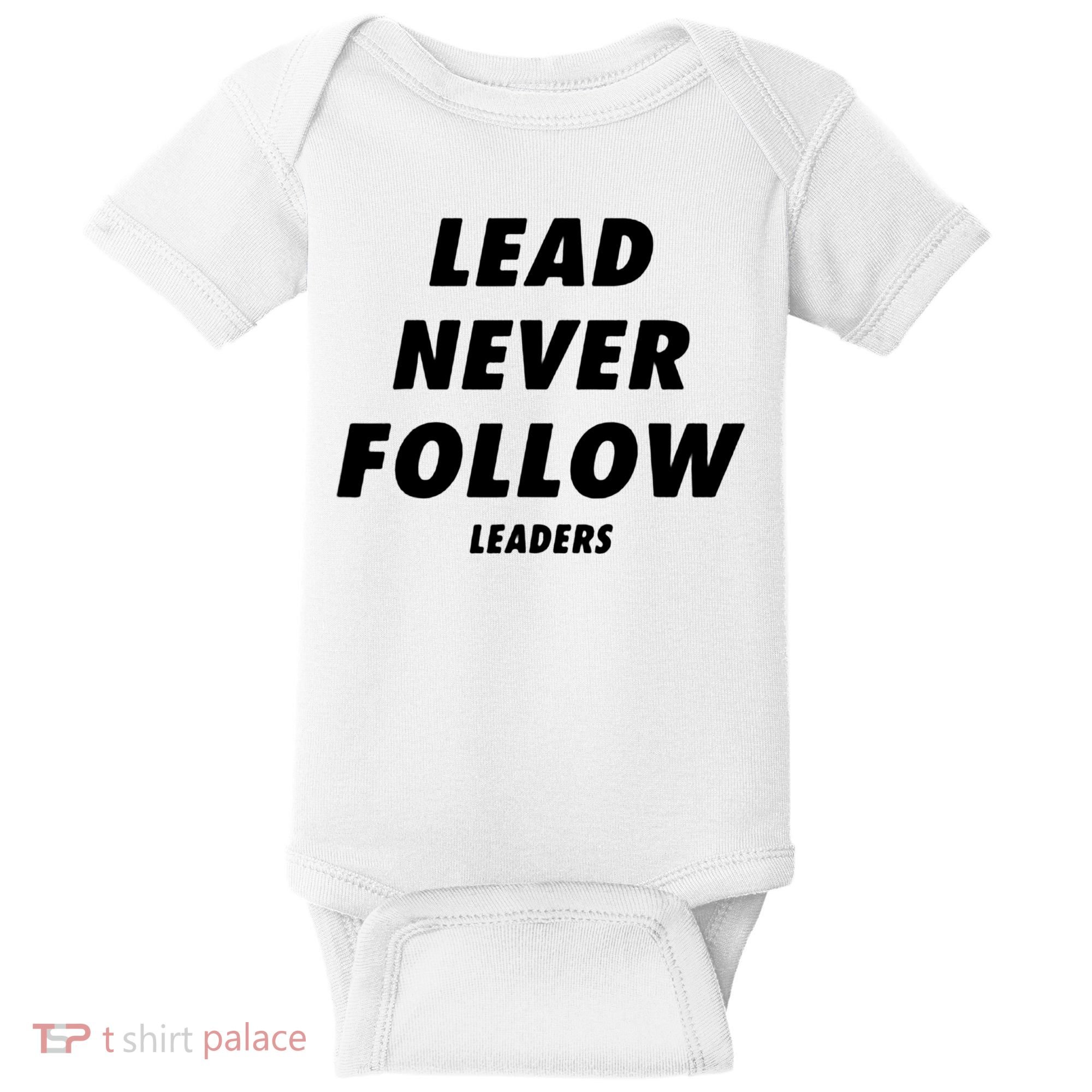 Lead Never Follow Baby Bodysuit
