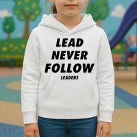 Lead Never Follow Kids Hoodie thumb 3