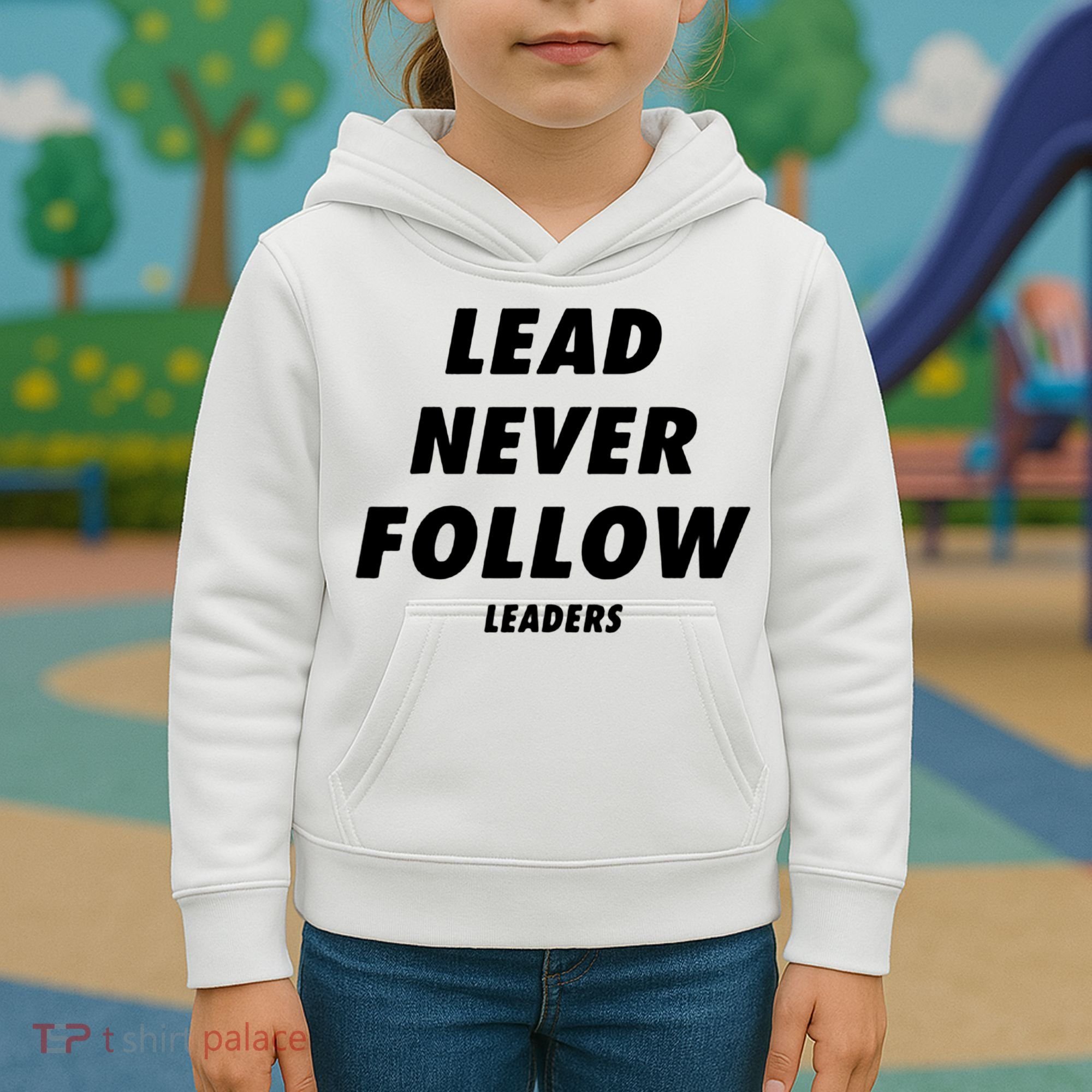 Lead Never Follow Kids Hoodie