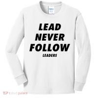 Lead Never Follow Kids Long Sleeve Shirt thumb 0