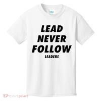 Lead Never Follow Kids T-Shirt thumb 0