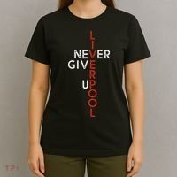 Liverpool Never Give Up Scouser T-Shirt thumb 4