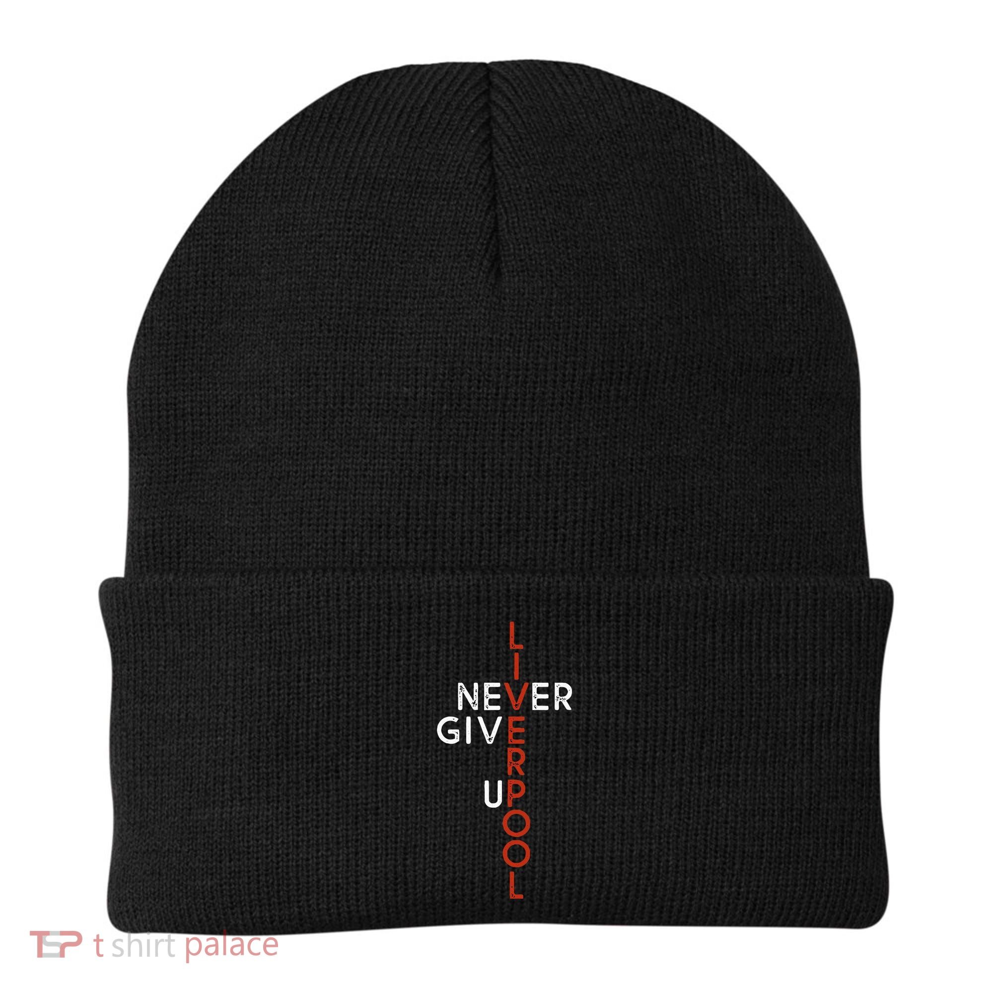 Liverpool Never Give Up Scouser Beanie