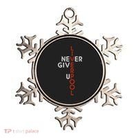 Liverpool Never Give Up Scouser Ornament thumb 0