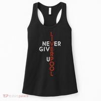 Liverpool Never Give Up Scouser Women's Tank Top thumb 0