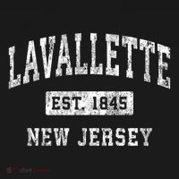 Lavallette New Jersey Nj Vintage Established Sports T-Shirt thumb 7