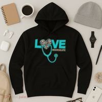 Love #Nurse Life Hoodie thumb 3