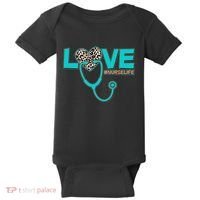 Love #Nurse Life Baby Bodysuit thumb 0