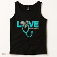 Love #Nurse Life Tank Top thumb 2