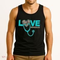 Love #Nurse Life Tank Top thumb 3