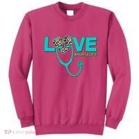 Love #Nurse Life Sweatshirt thumb 0