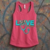 Love #Nurse Life Women's Tank Top thumb 3