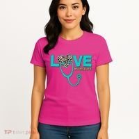 Love #Nurse Life Women's T-Shirt thumb 4