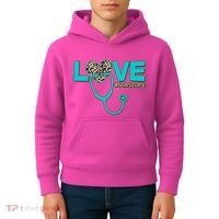 Love #Nurse Life Kids Hoodie thumb 4