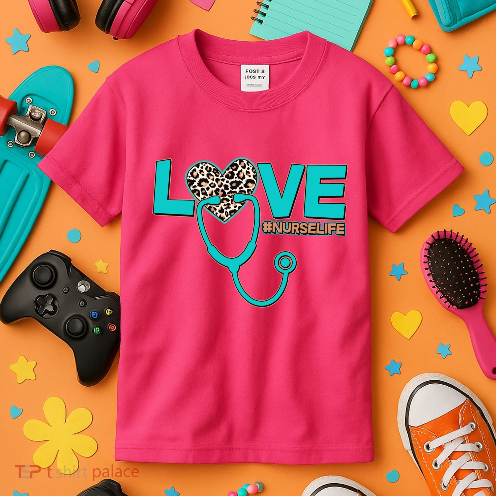 Love #Nurse Life Kids T-Shirt