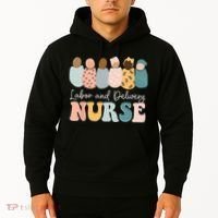 L&D Nurse Labor And Delivery Nursing Nurse Week Hoodie thumb 2