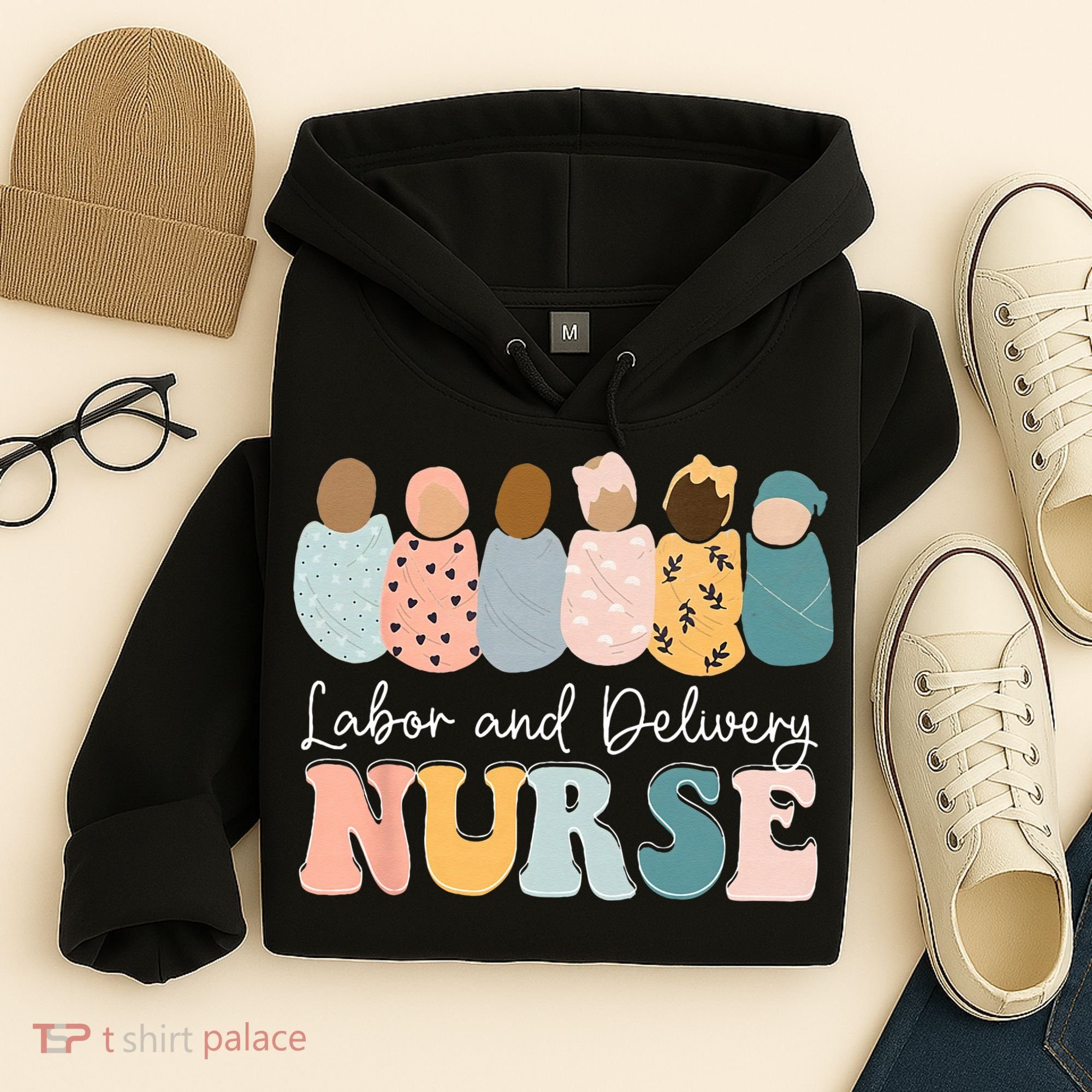 L&D Nurse Labor And Delivery Nursing Nurse Week Hoodie