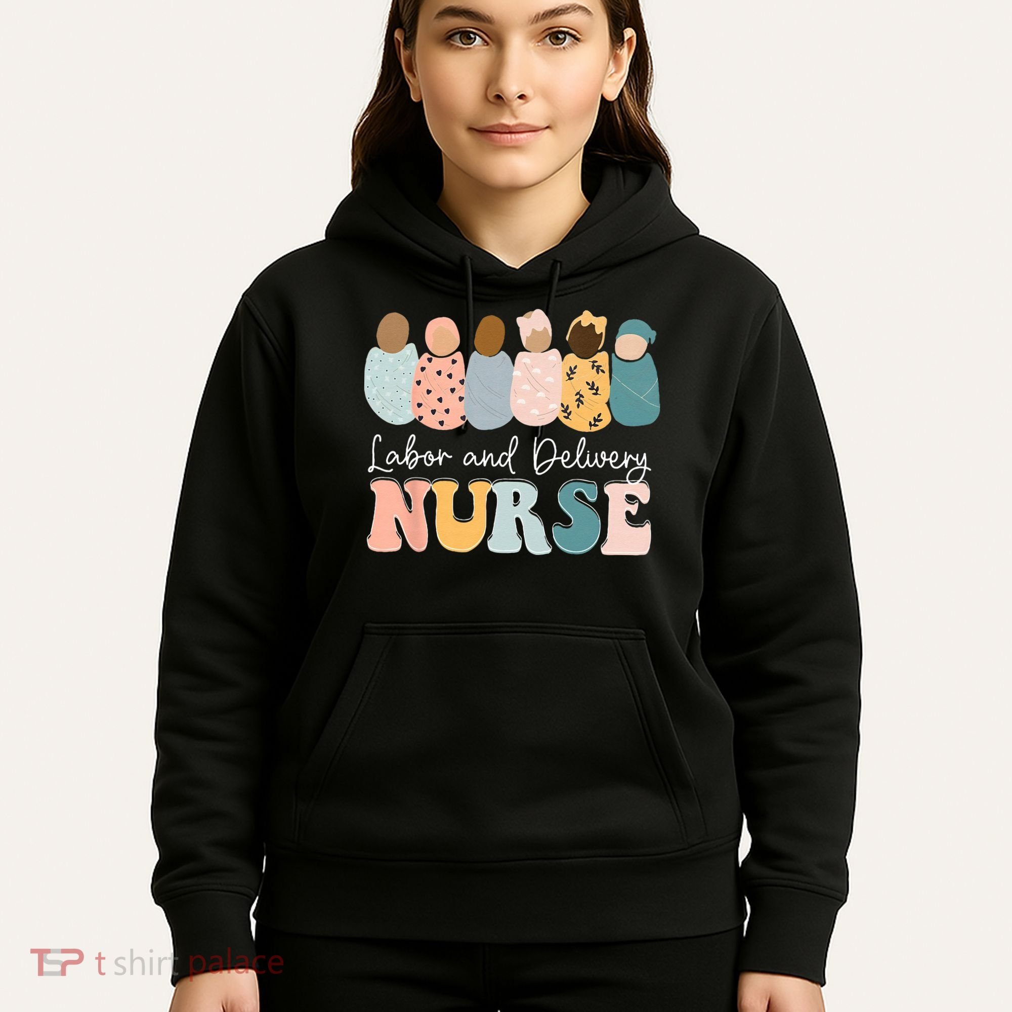 L&D Nurse Labor And Delivery Nursing Nurse Week Hoodie