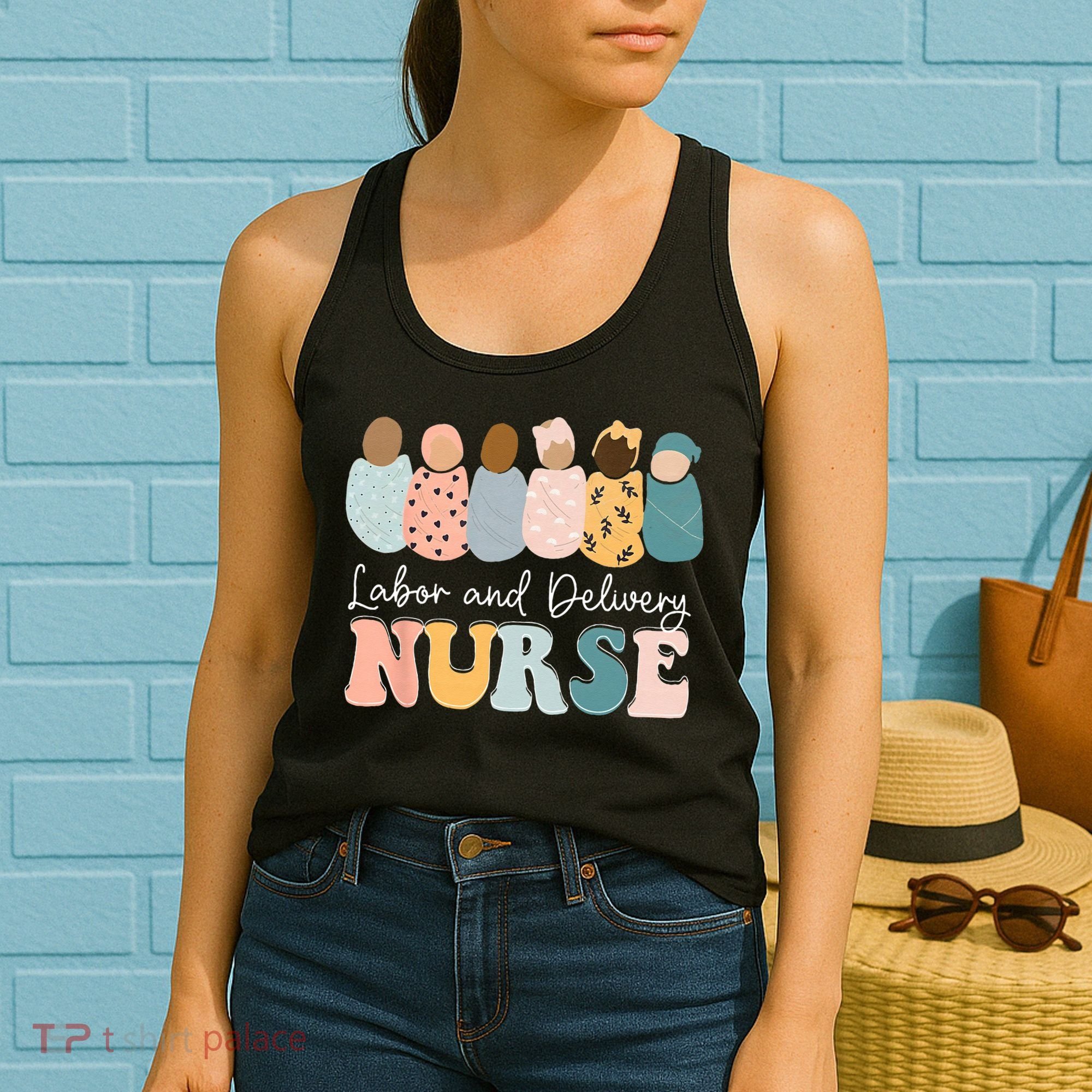 L&D Nurse Labor And Delivery Nursing Nurse Week Women's Tank Top