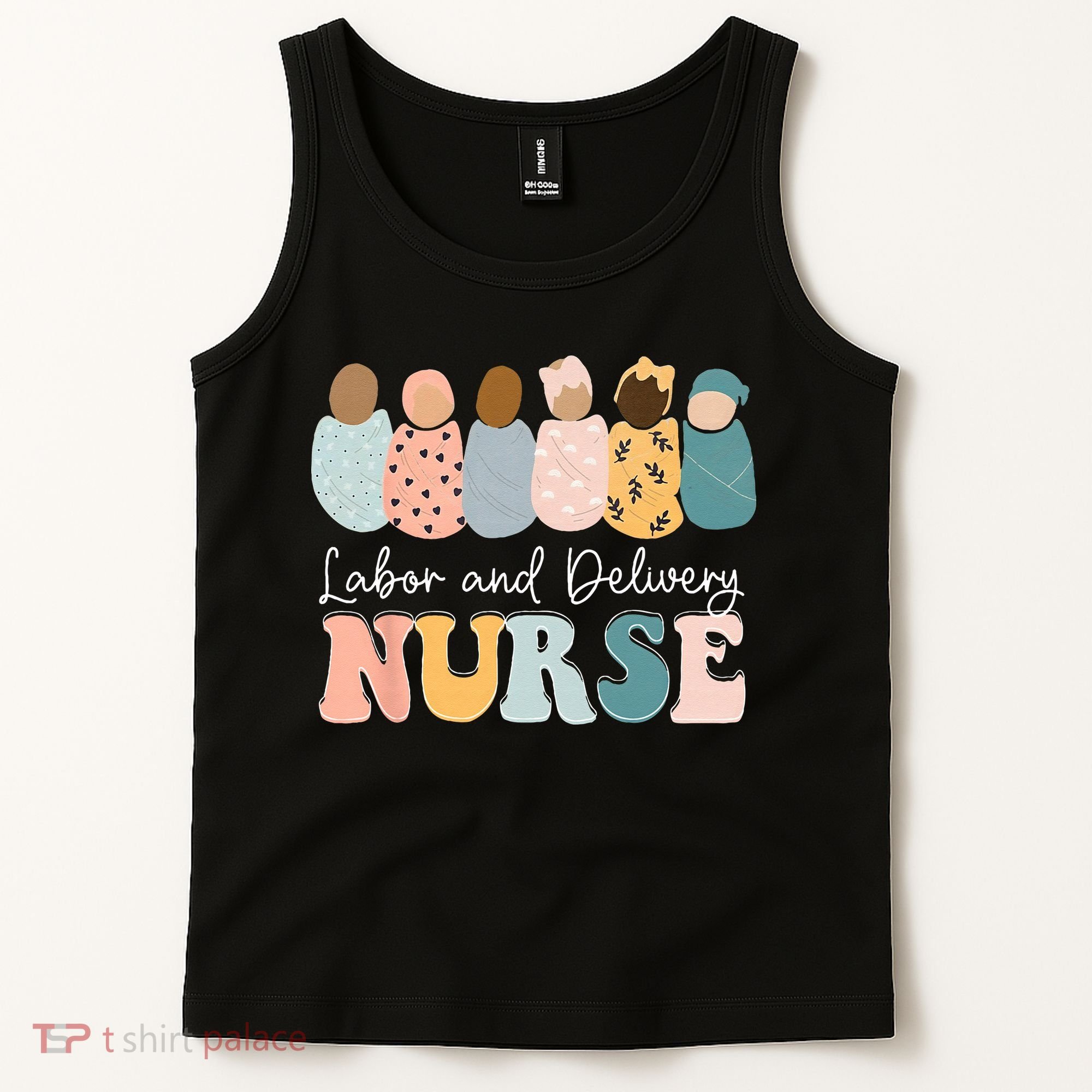 L&D Nurse Labor And Delivery Nursing Nurse Week Tank Top