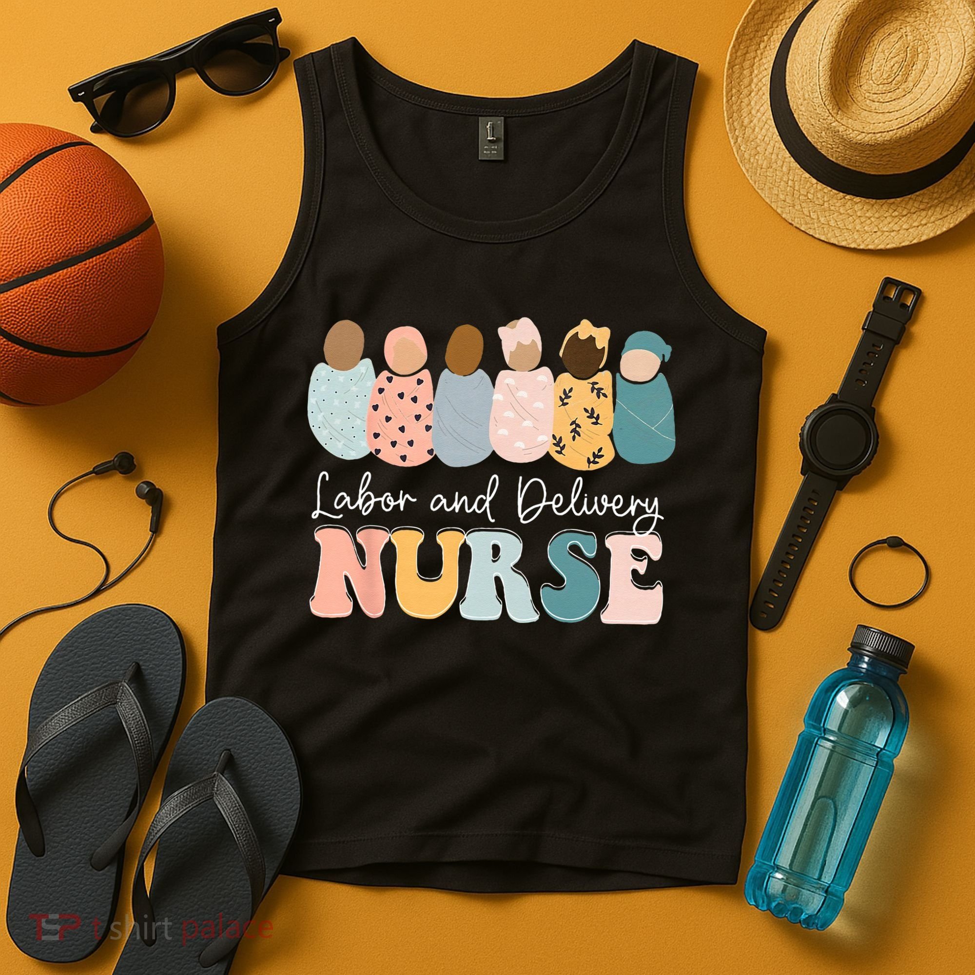 L&D Nurse Labor And Delivery Nursing Nurse Week Tank Top