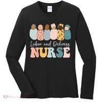 L&D Nurse Labor And Delivery Nursing Nurse Week Women's Long Sleeve Shirt thumb 0