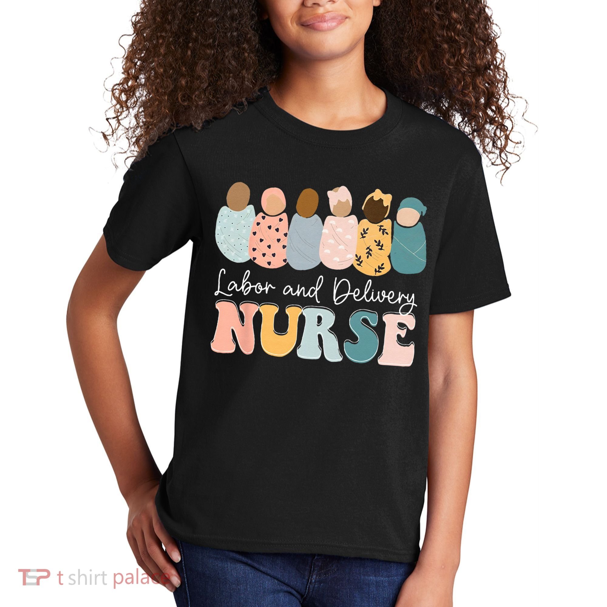 L&D Nurse Labor And Delivery Nursing Nurse Week Kids T-Shirt