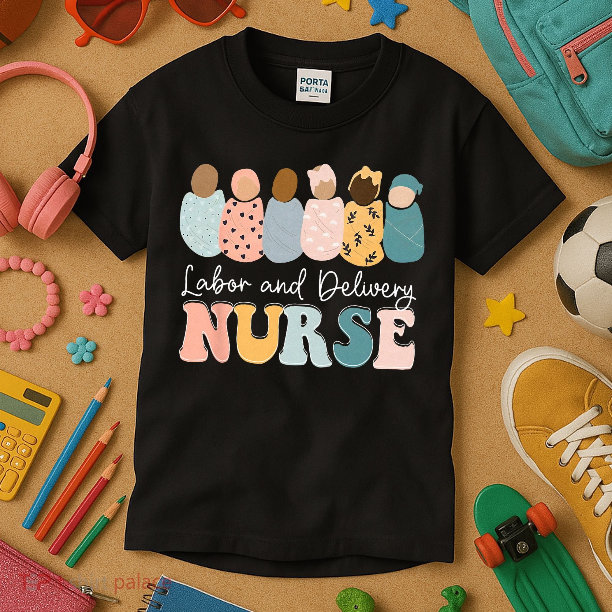 L&D Nurse Labor And Delivery Nursing Nurse Week Kids T-Shirt