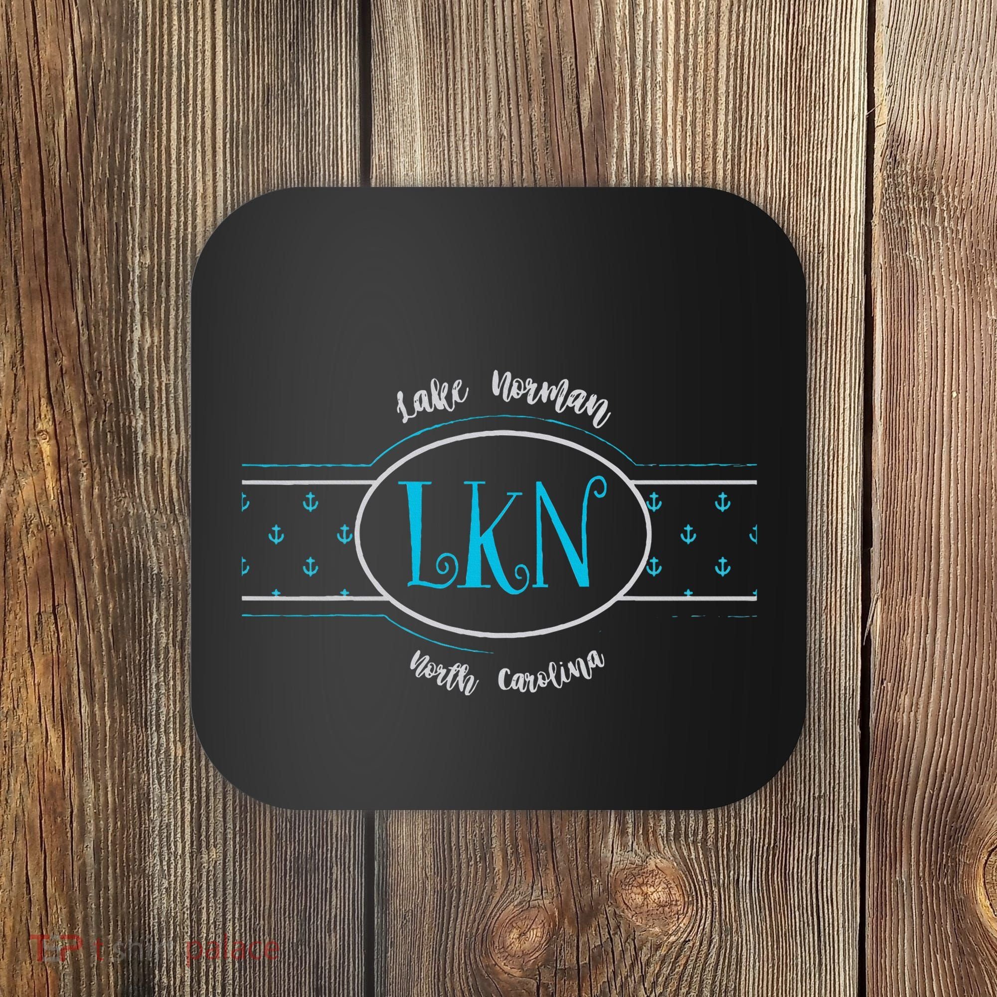 Lake Norman Lkn North Carolina Gift For Her Coaster