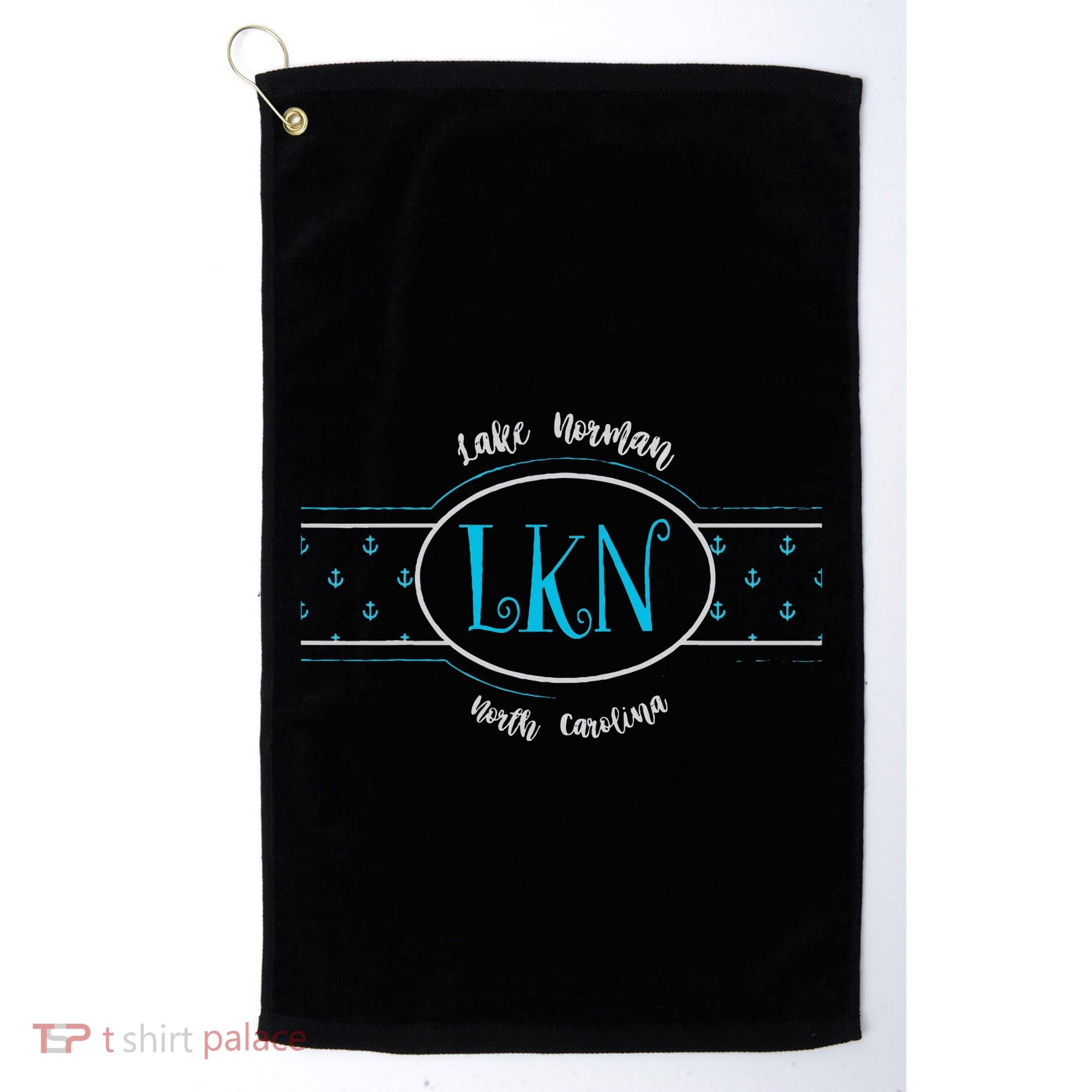 Lake Norman Lkn North Carolina Gift For Her Golf Towel