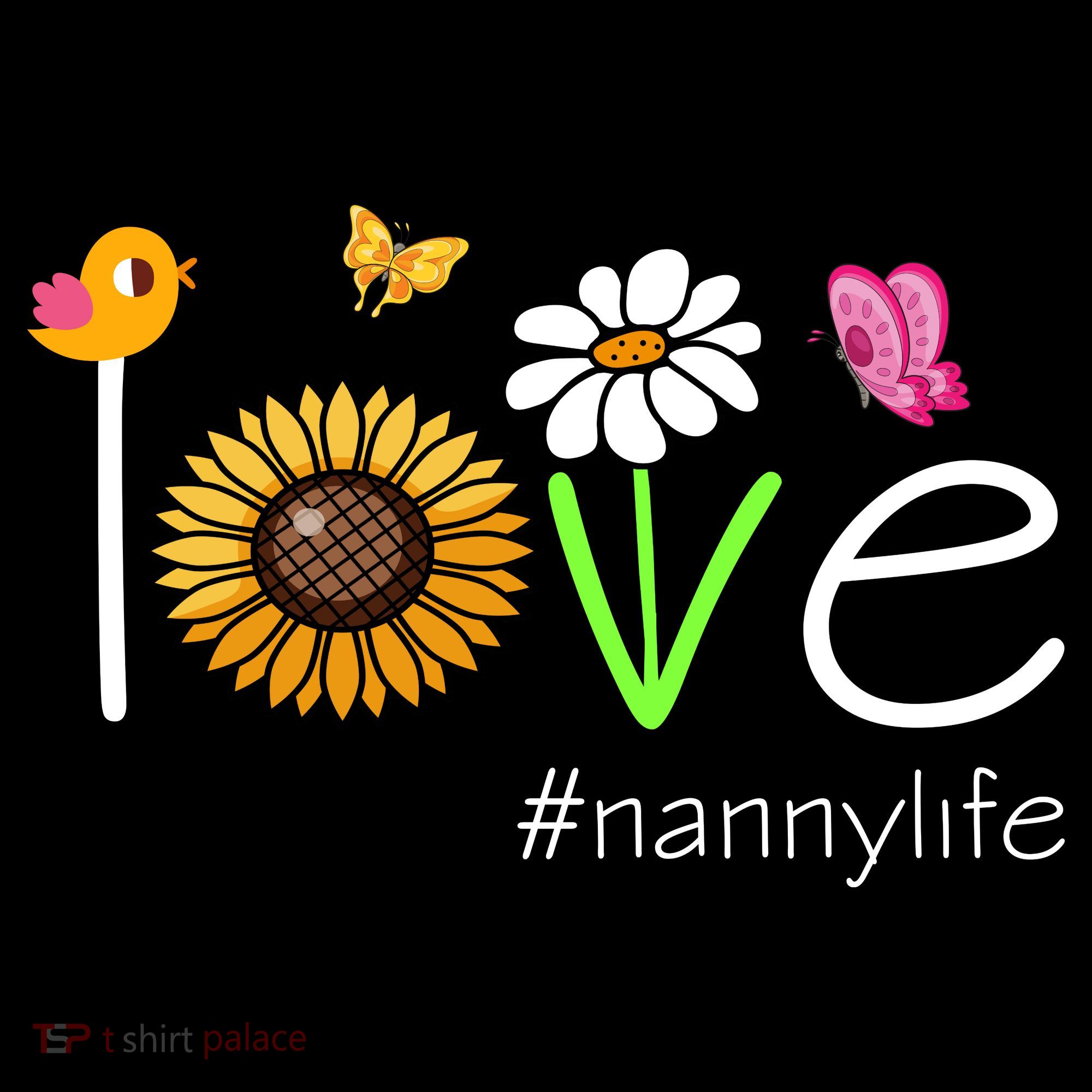 Love Nanny Life Cute Matching Family Coffee Mug