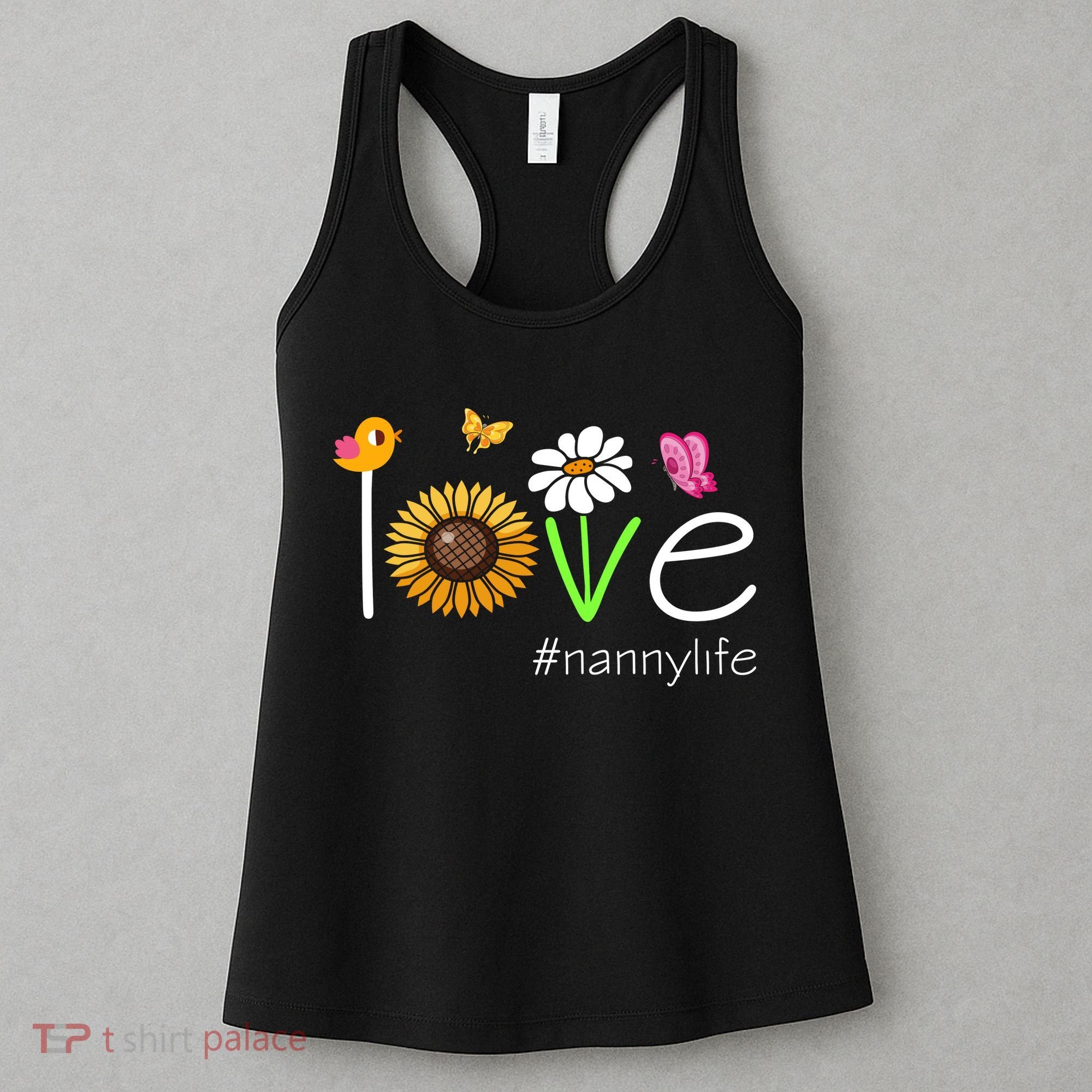 Love Nanny Life Cute Matching Family Women's Tank Top